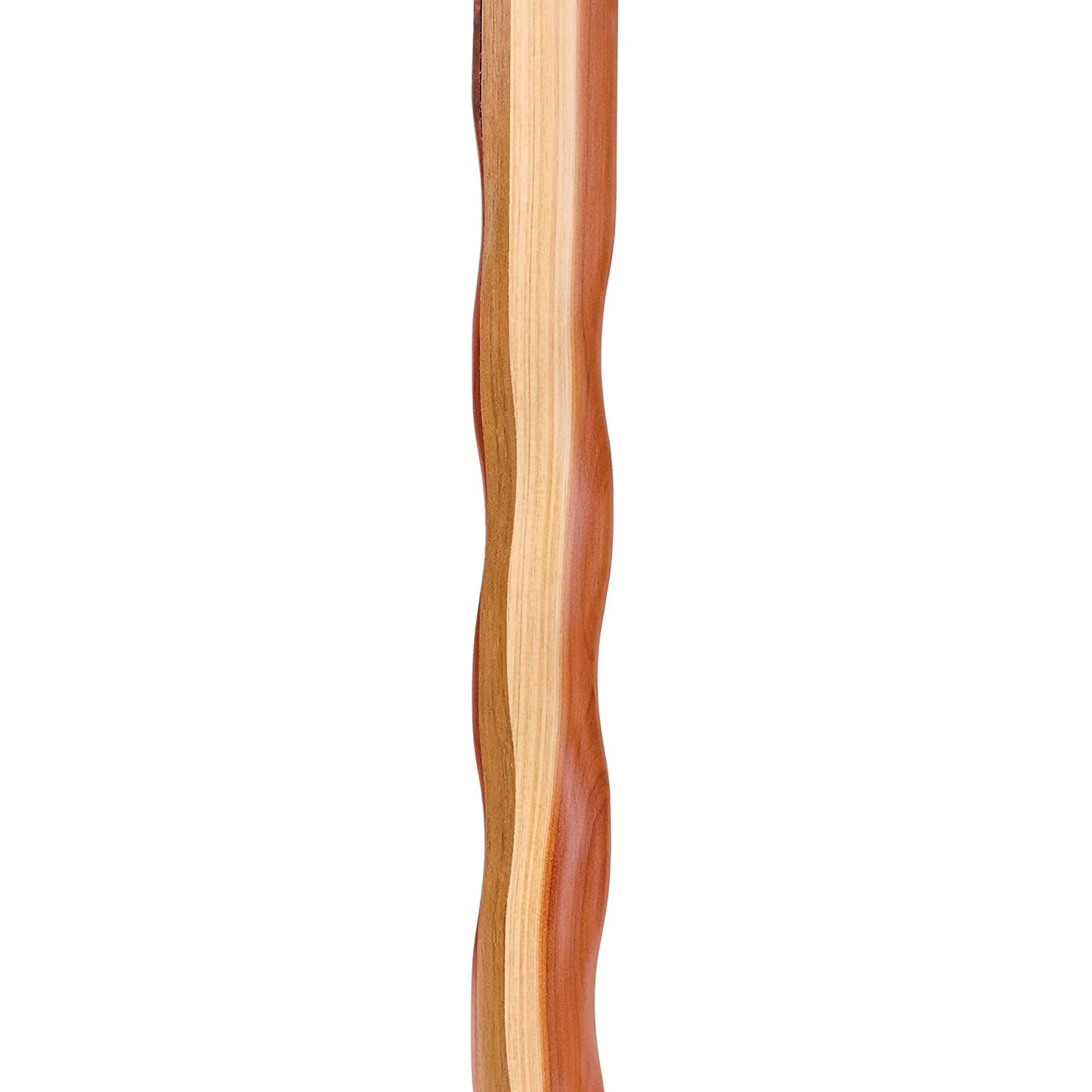 Brazos™ Twisted T-Handle Cane Wood 34 Inch Height Wood Grain (1229011_EA)