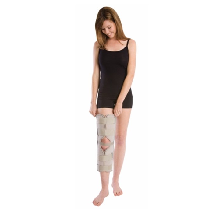 ProCare® Knee Immobilizer One Size Fits Most 16 Inch Length Left or Right Knee (258878_EA)