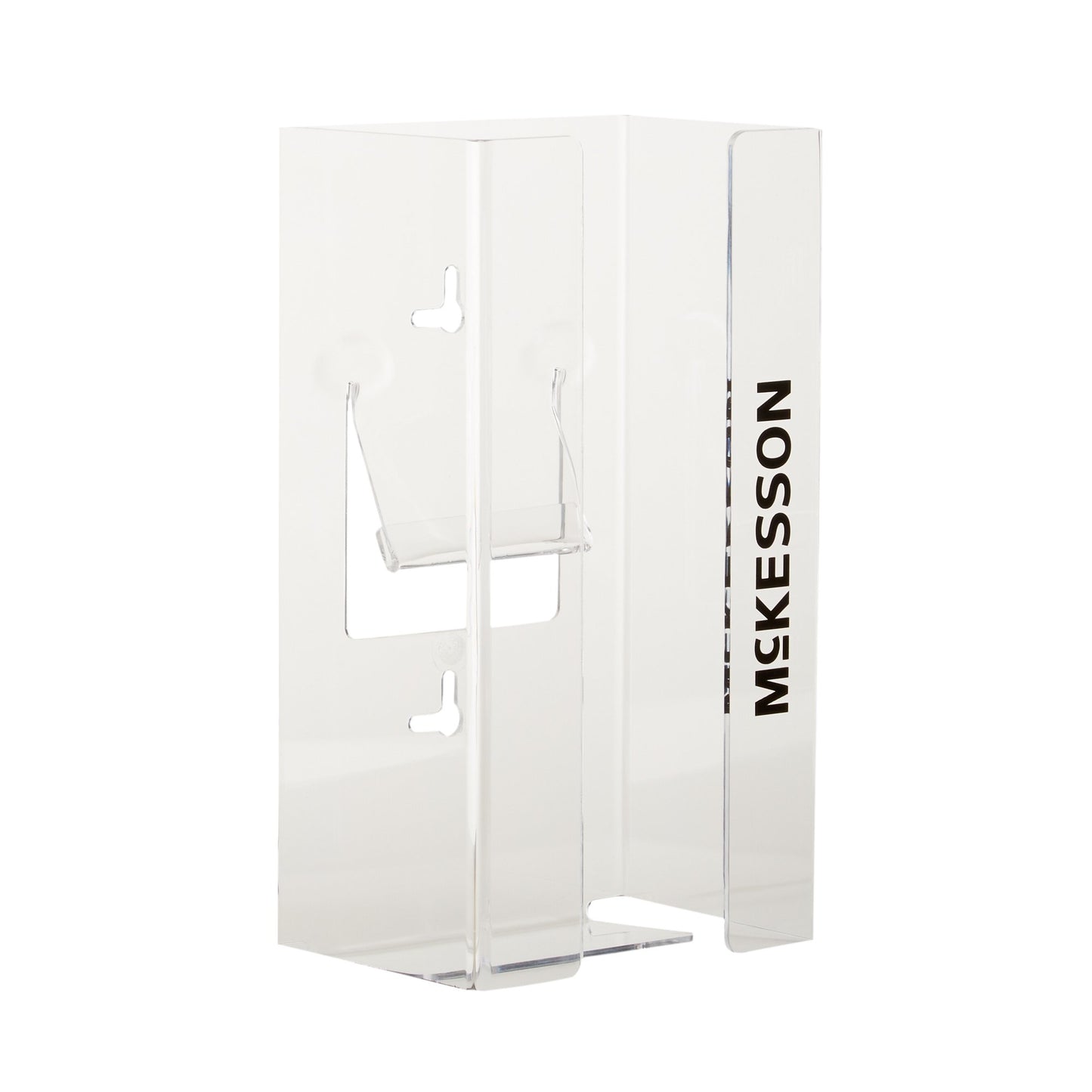 McKesson Glove Box Holder Horizontal or Vertical Mounted 1-Box Capacity Clear 4 X 5-1/2 X 10 Inch Plastic (464711_EA)
