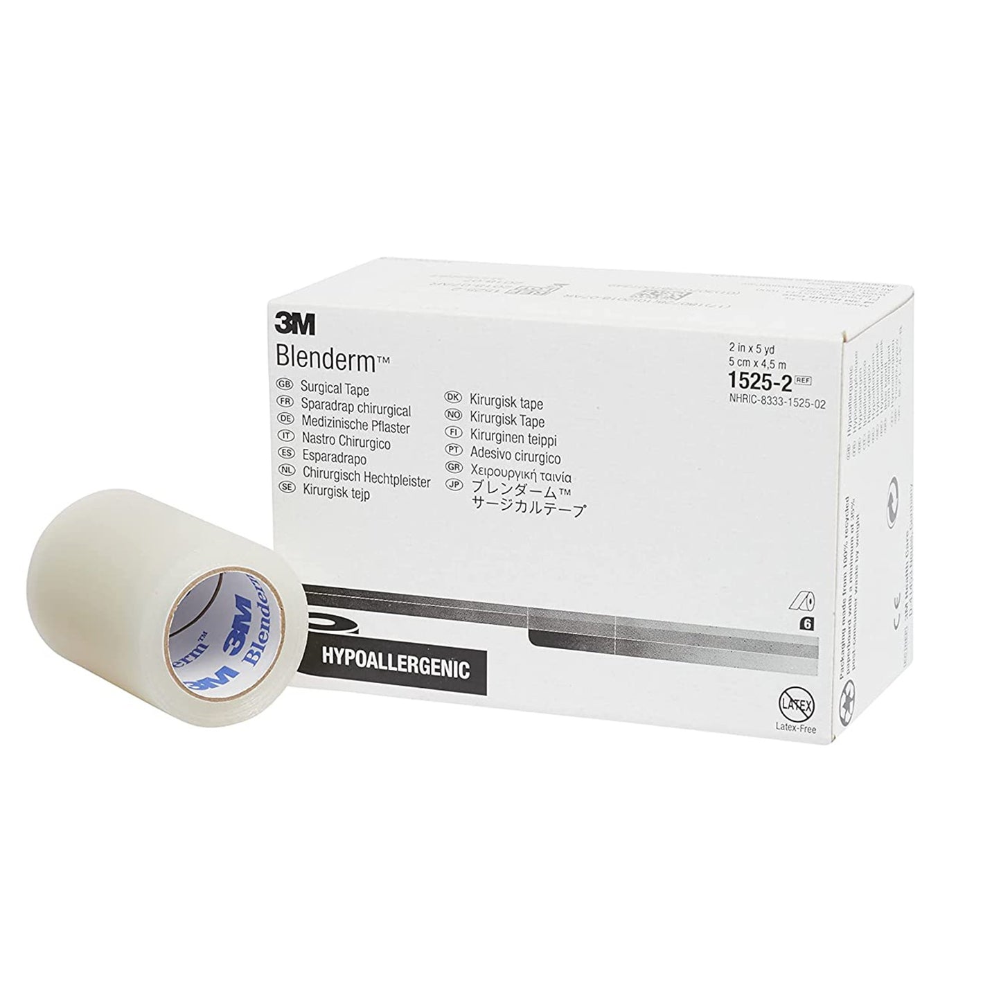 3M™ Blenderm™ Waterproof Medical Tape Transparent 2 Inch X 5 Yard Plastic NonSterile (5760_BX)