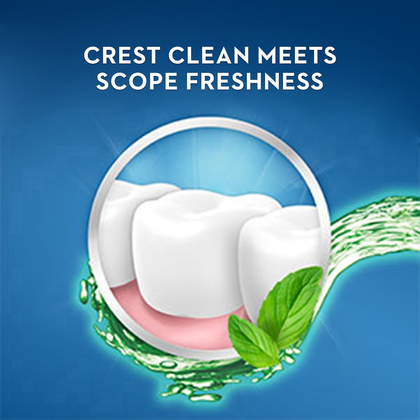Crest® Scope® Classic Mouthwash 1.2 oz. Original Mint Flavor (1045080_CS)