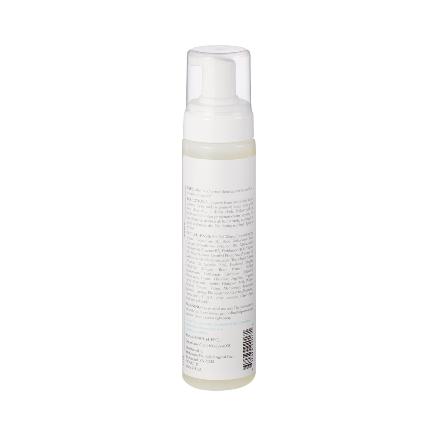 Thera® Rinse-Free Shampoo and Body Wash Foaming 9 oz. Pump Bottle Scented (1049759_BT)