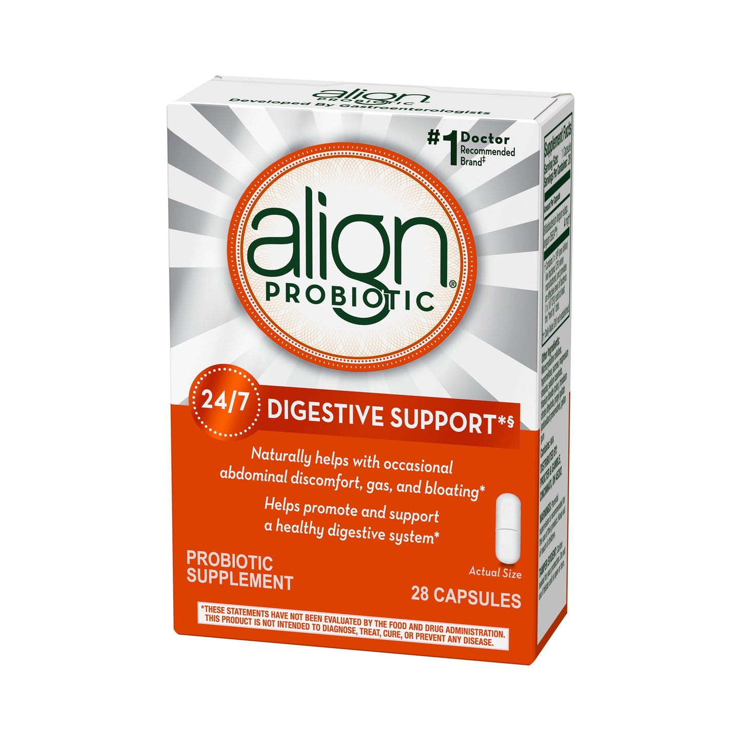 Align® Probiotic Dietary Supplement 28 per Box Capsule (636010_BX)