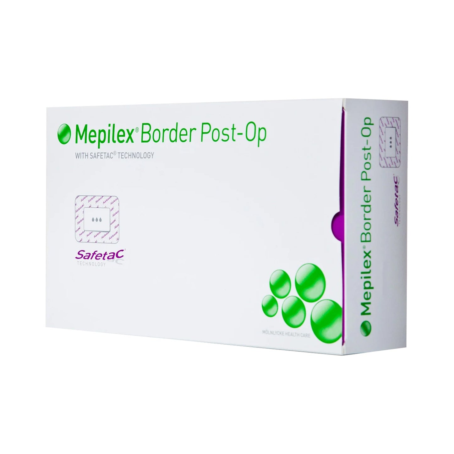 Mepilex® Border Post-Op Foam Dressing 4 X 12 Inch With Border Film Backing Silicone Adhesive Rectangle Sterile (1058164_EA)