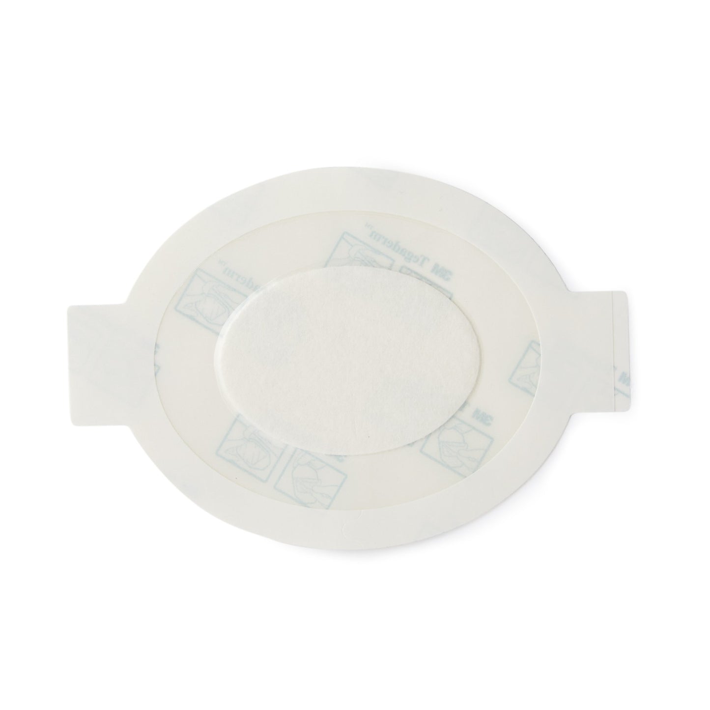 3M™ Tegaderm™ Transparent Film Dressing with Pad 3-1/2 X 4 Inch Frame Style Delivery Rectangle Sterile (318722_BX)