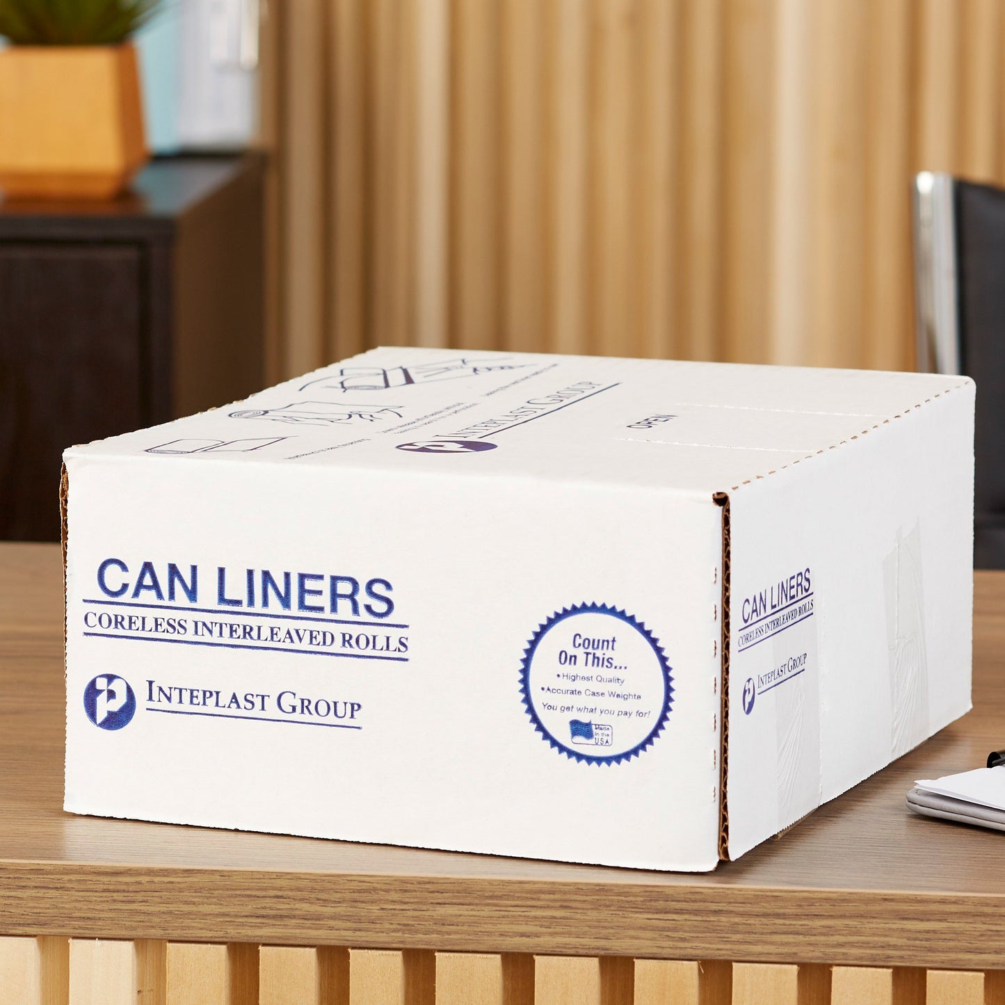 McKesson Trash Bag 45 gal. Clear LLDPE 0.90 mil 40 X 46 Inch Star Seal Bottom Coreless Roll (1137634_CS)