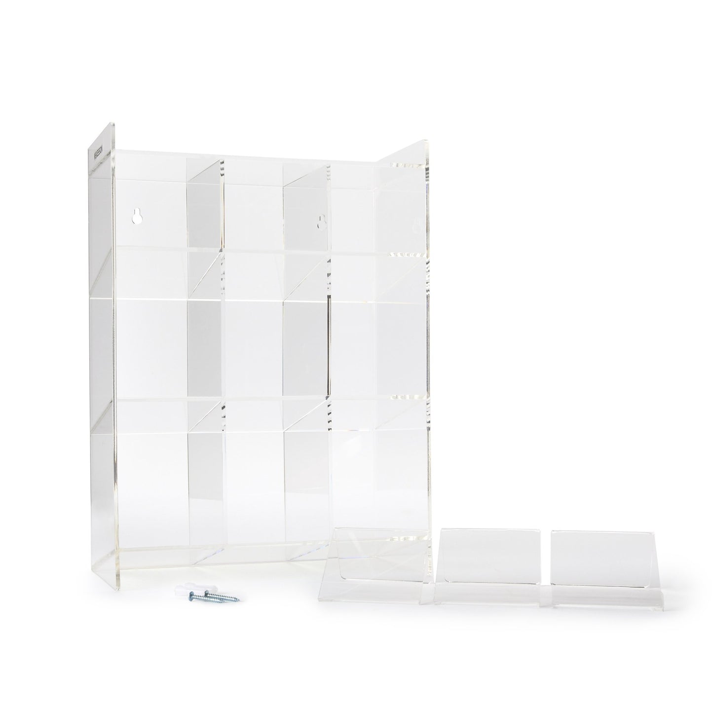 McKesson Tiered Tube Organizer 9 Place Clear 5-1/2 X 11-1/2 X 16 Inch (883766_EA)