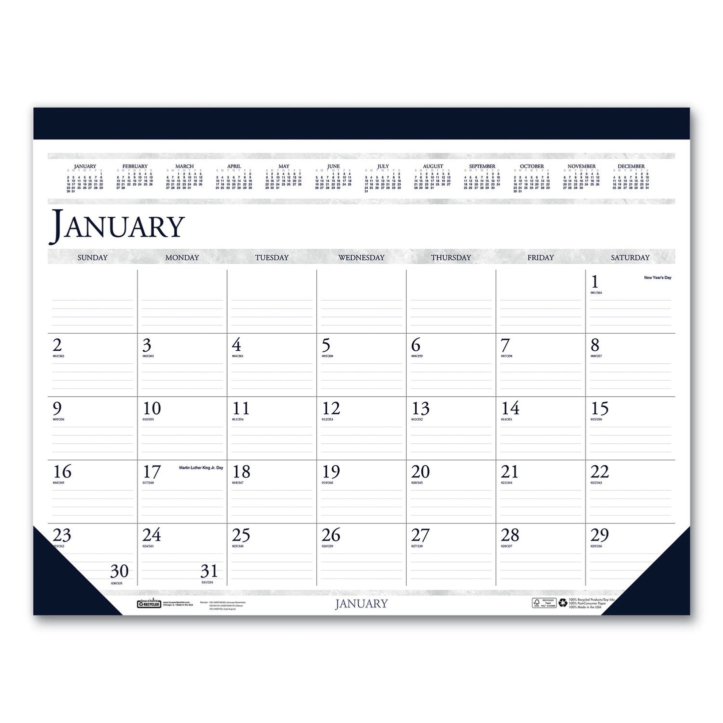 house-of-doolittle-recycled-two-color-perforated-monthly-desk-pad-calendar-num-hod150hd_1
