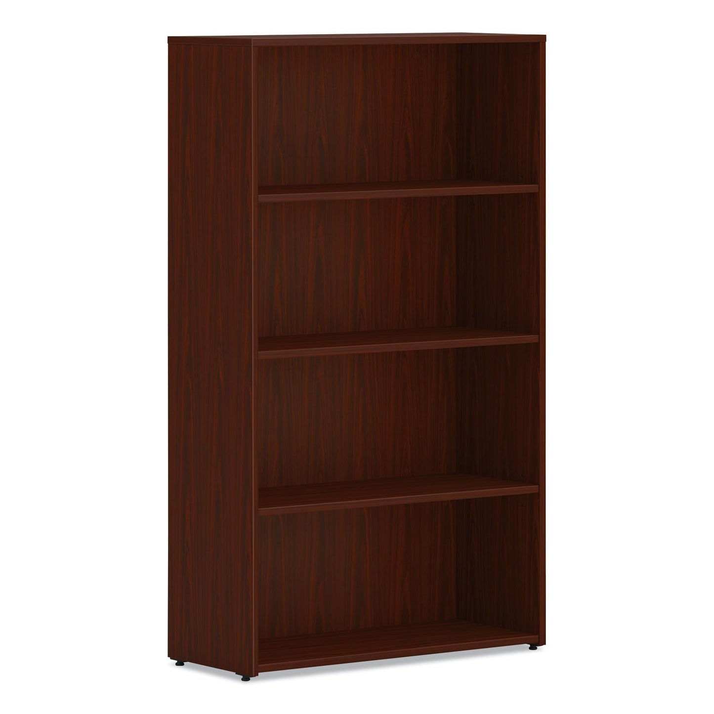 bookcase-4-shelf-adjustable-30x13x53-mahogany_1