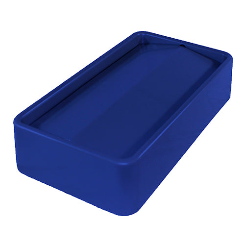 Impact® Thin Bin® 23 Gallon Swingtop Lid, 4/Case, Blue (IMP7024-11)