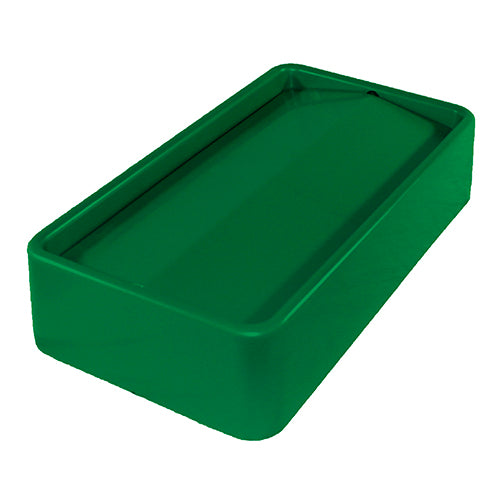 Impact® Thin Bin® 23 Gallon Swingtop Lid, 4/Case, Green (IMP7024-14)