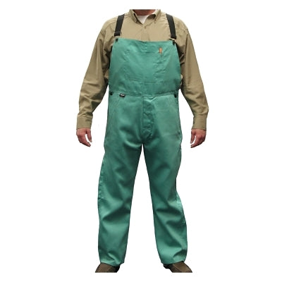 Stanco Flame Resistant 100% Cotton Clothing, Green, 2X-Large, 32 in Inseam (703-FR670-2XL-32)
