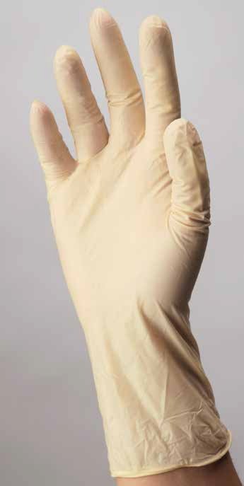 ESTEEM™ Exam Glove Large NonSterile Stretch Vinyl Standard Cuff Length Smooth Cream Not Rated (1011471_BX)