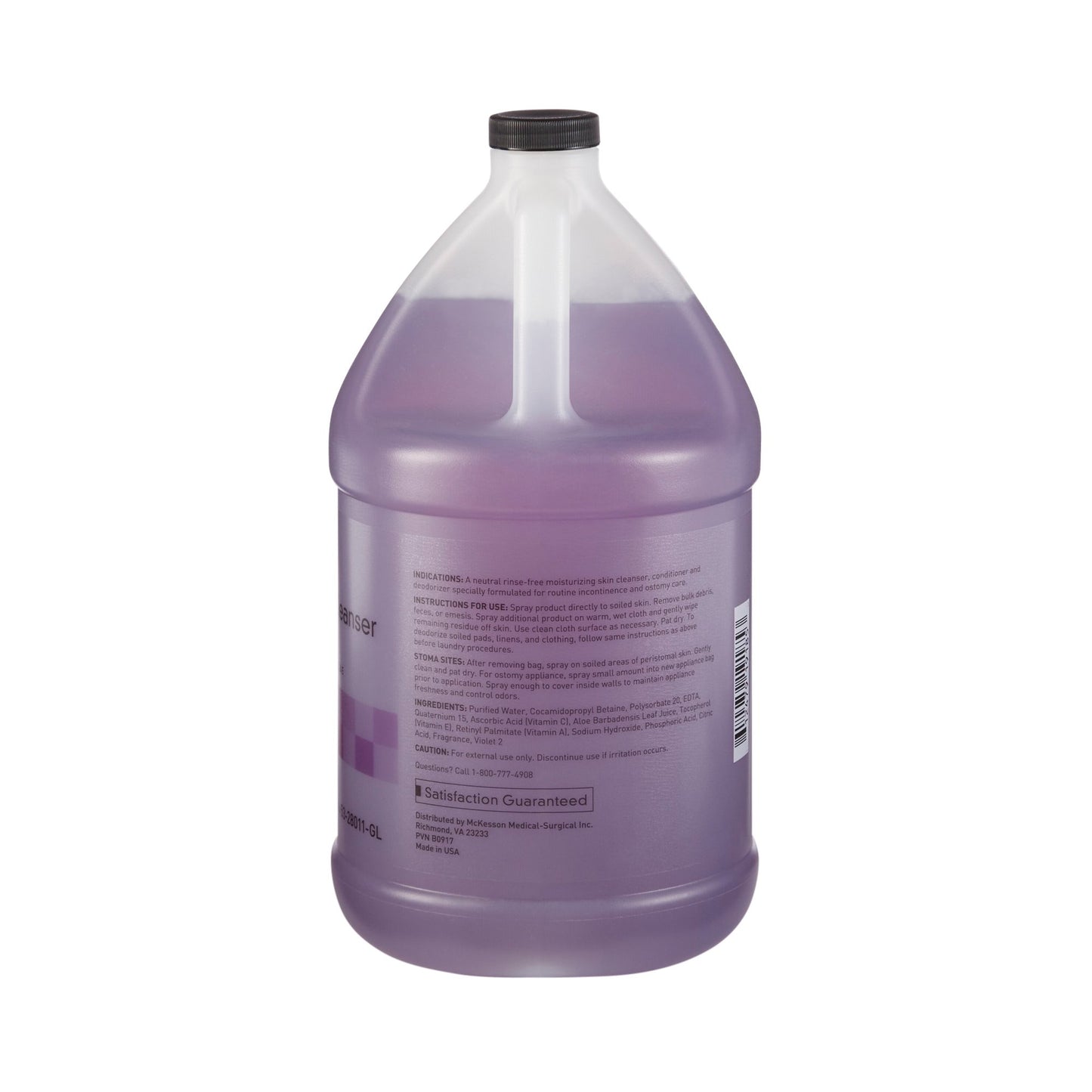 McKesson Rinse-Free Perineal Wash Liquid 1 gal. Jug Fresh Scent (877028_CS)