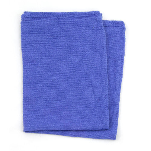 SpaceWorks® New Huck Towels, Rinsed, Spaceworks®, Blue, 50lb Box (HOS70401-50-SW)