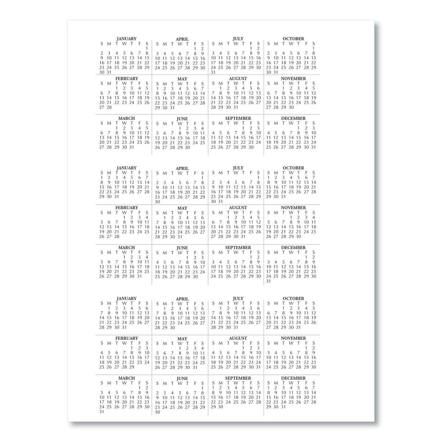house-of-doolittle-recycled-weekly-appointment-book-ruled-without-appointment-times-num-hod25802_4
