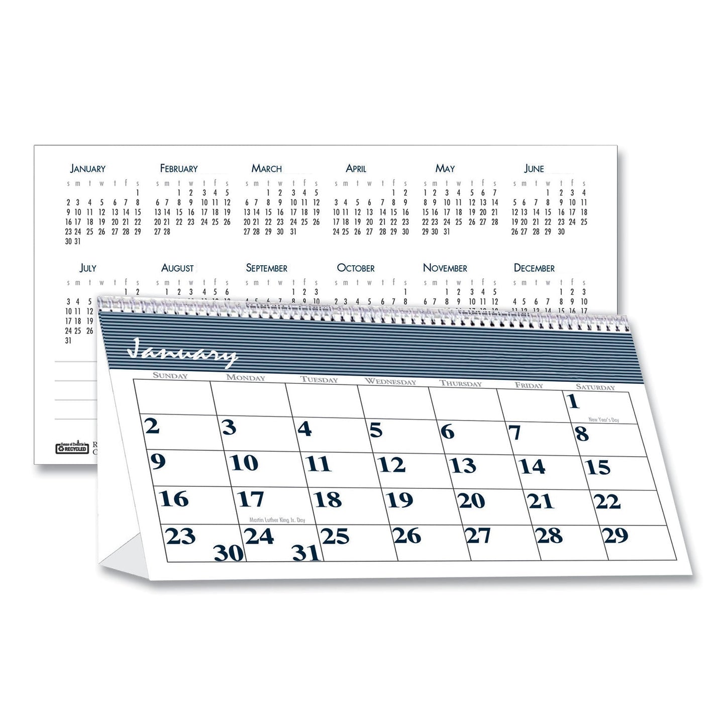 house-of-doolittle-bar-harbor-recycled-desk-tent-monthly-calendar-num-hod3679_1