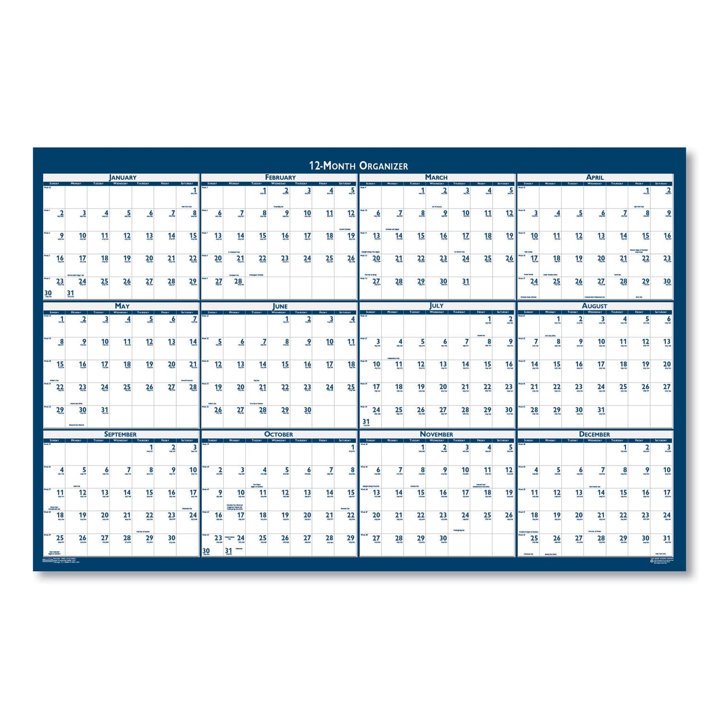 house-of-doolittle-recycled-yearly-reversible-wall-calendar-non-laminated-num-hod3990_3