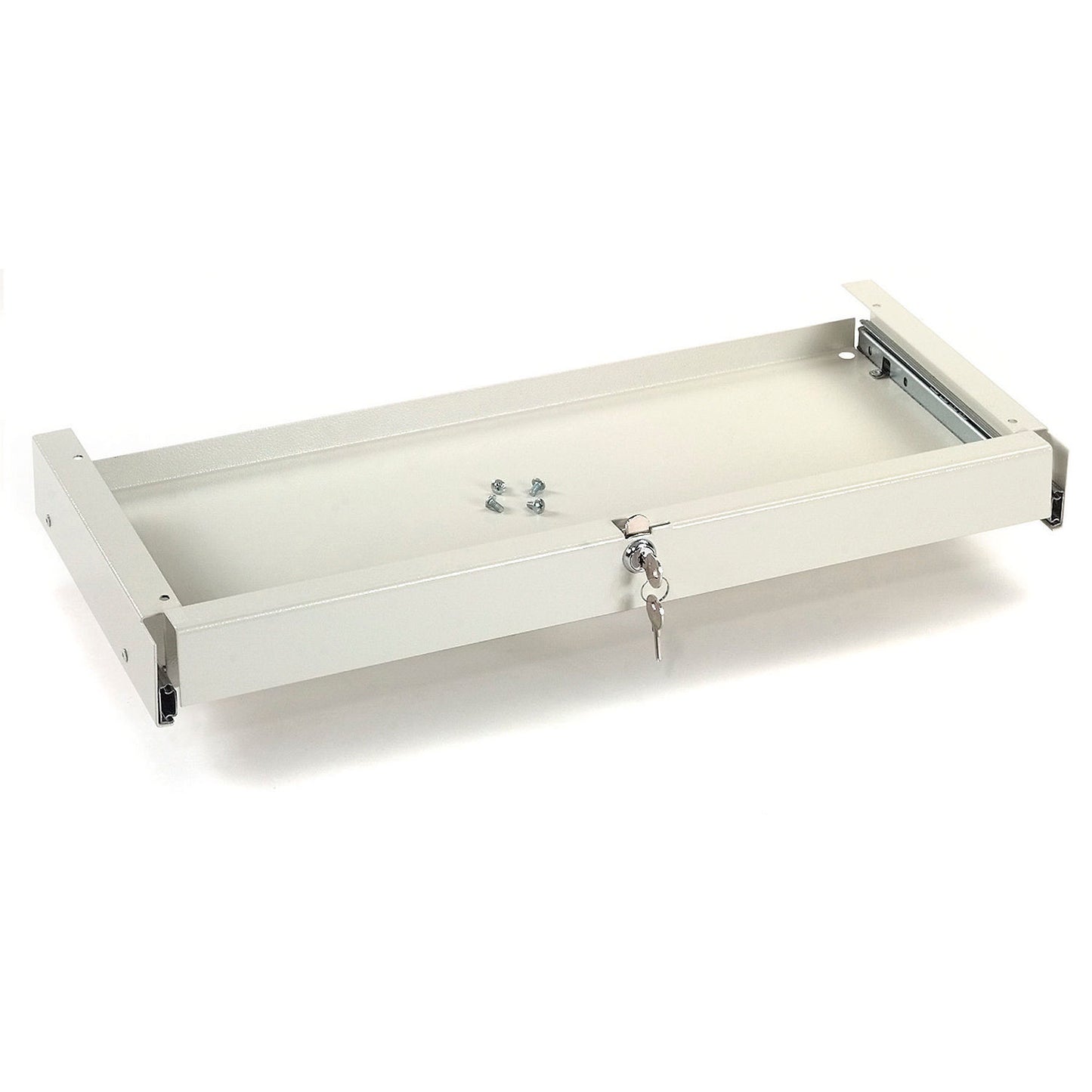 Global Industrial Locking Keyboard Drawer - Beige (WB706543)