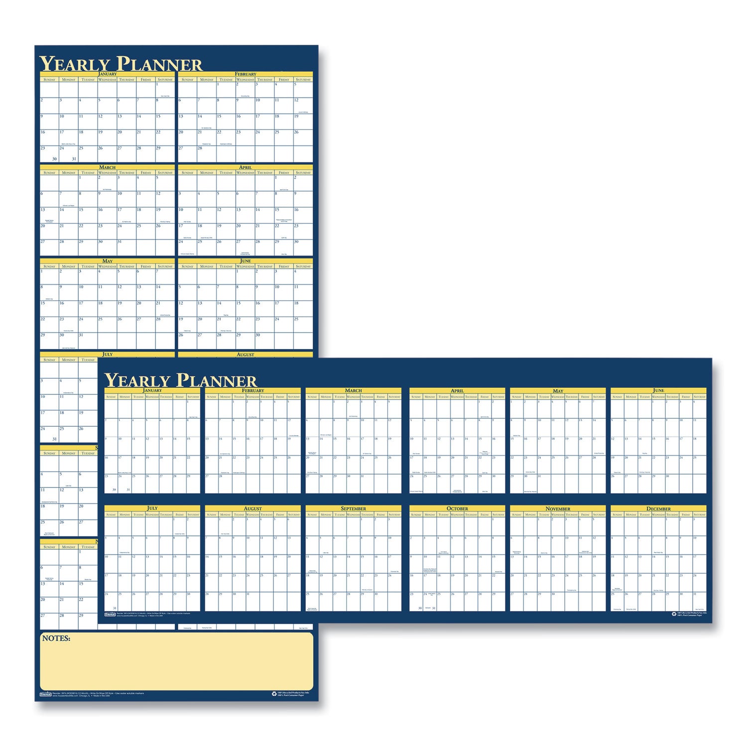 house-of-doolittle-recycled-reversible-yearly-wall-planner-num-hod3974_1