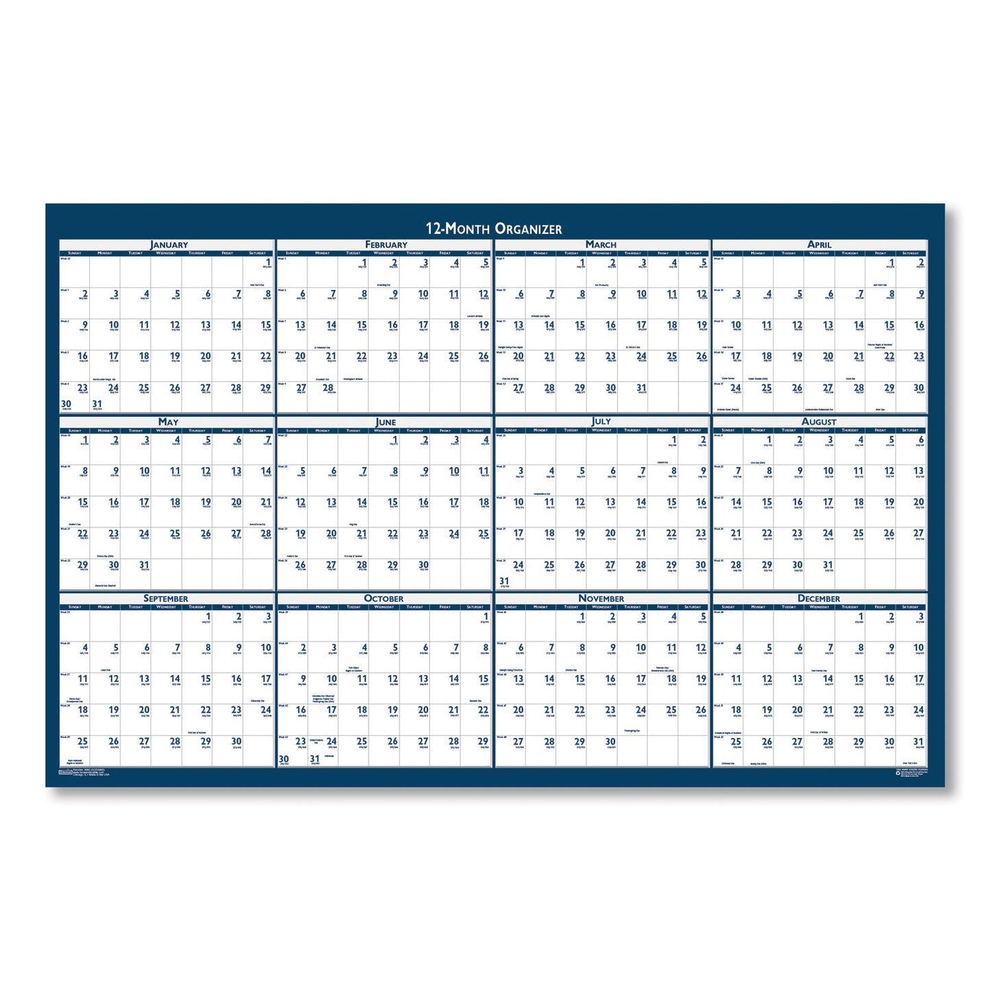 house-of-doolittle-recycled-poster-style-reversible-erasable-yearly-wall-calendar-num-hod3960_3