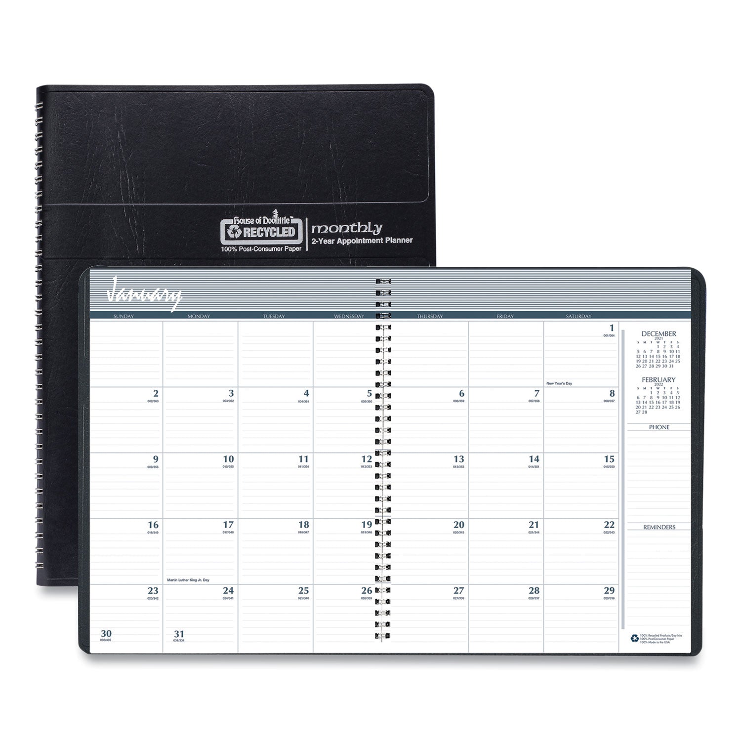 house-of-doolittle-24-month-recycled-ruled-monthly-planner-num-hod262002_1