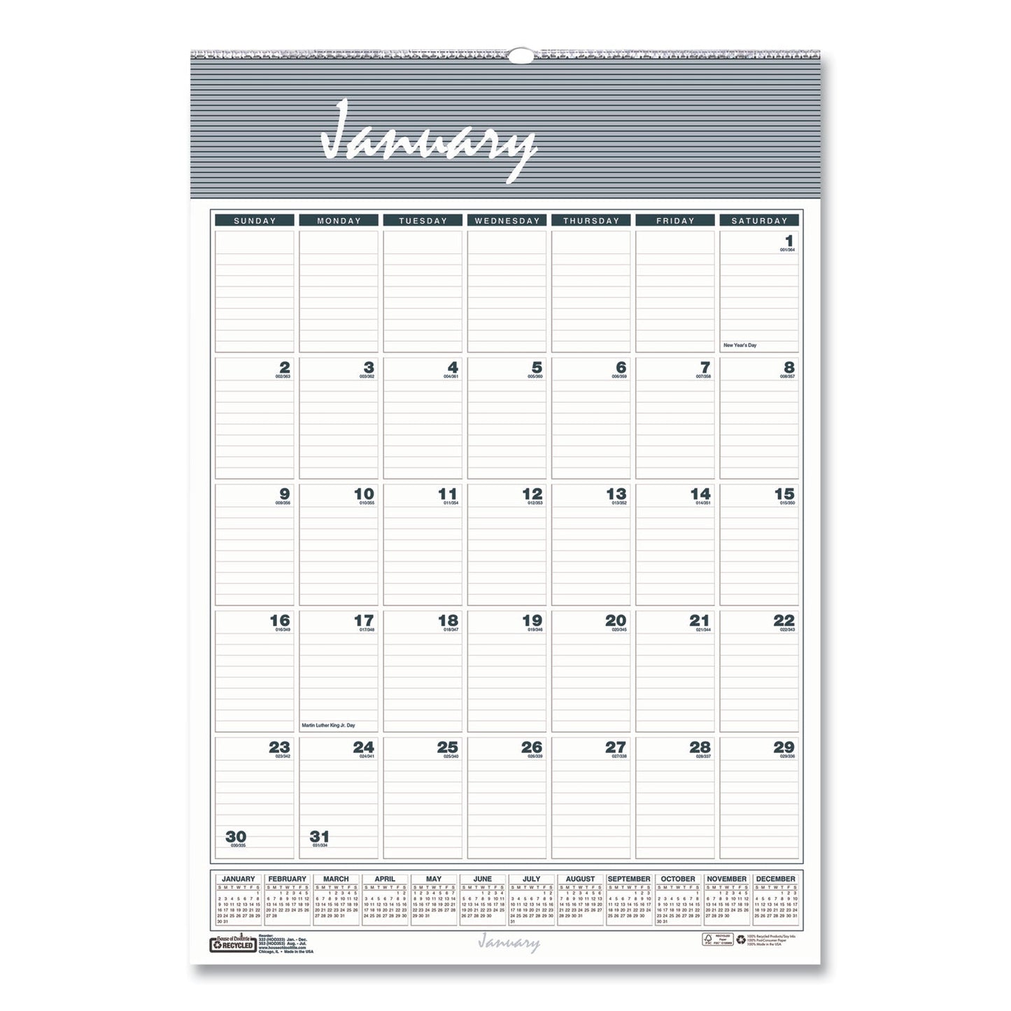 house-of-doolittle-bar-harbor-recycled-wirebound-monthly-wall-calendar-num-hod331hd_1