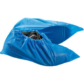 Global Industrial Water Resistant Disposable Shoe Covers, Size 6-11, Blue, 150 Pairs/Case (WB708199A)