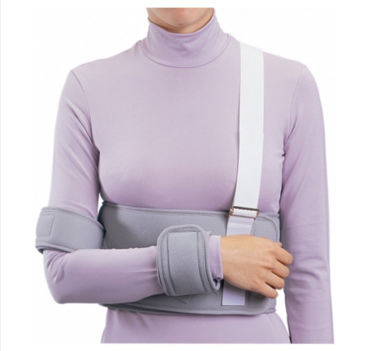 PROCARE® Shoulder / Arm Immobilizer One Size Fits Most Fiber Laminate Contact Closure Left or Right Arm (337440_EA)