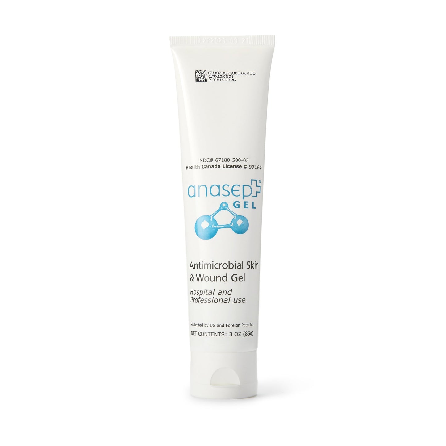 Anasept® Antimicrobial Skin and Wound Gel Antimicrobial Hydrogel 3 oz. Gel / Amorphous NonSterile (738730_EA)