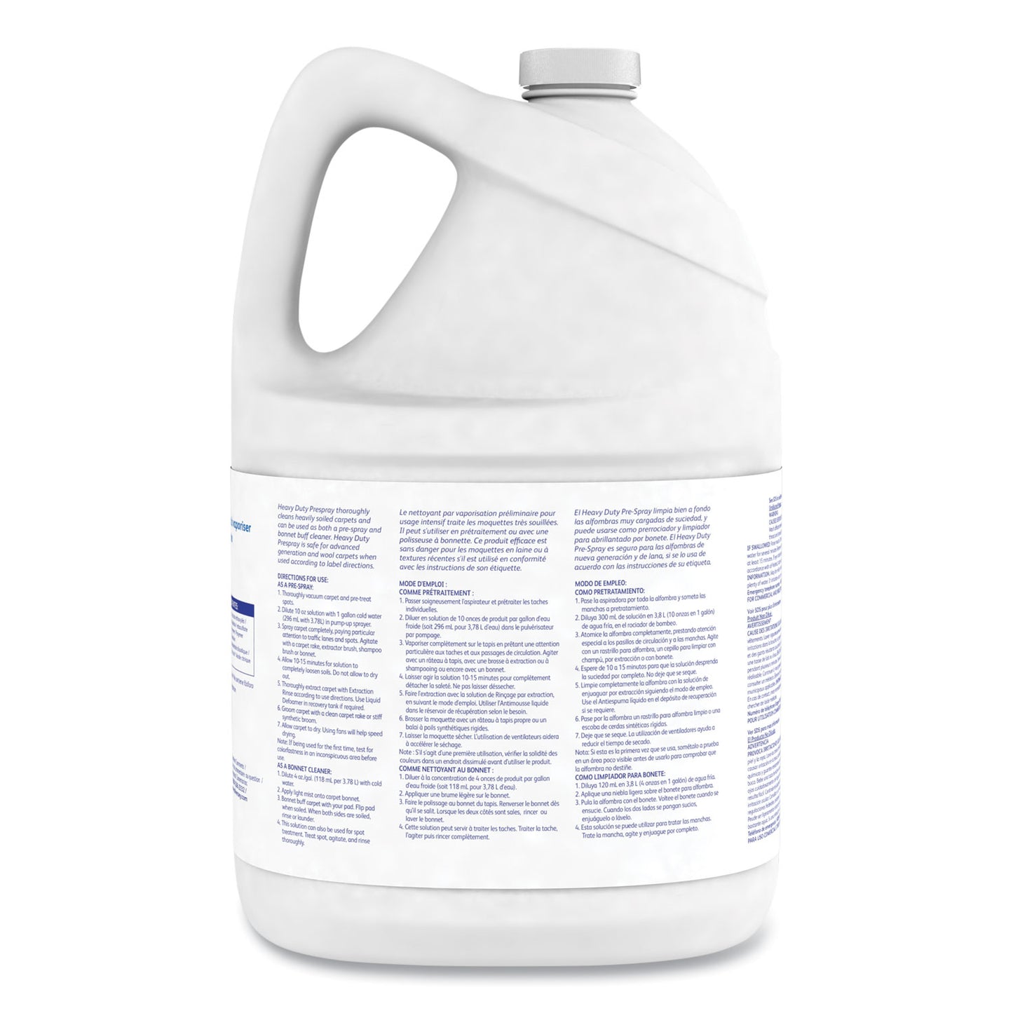 Diversey™ Carpet Cleanser Heavy-Duty Prespray, Fruity Scent, 1 gal Bottle, 4/Carton (DVO101109737)