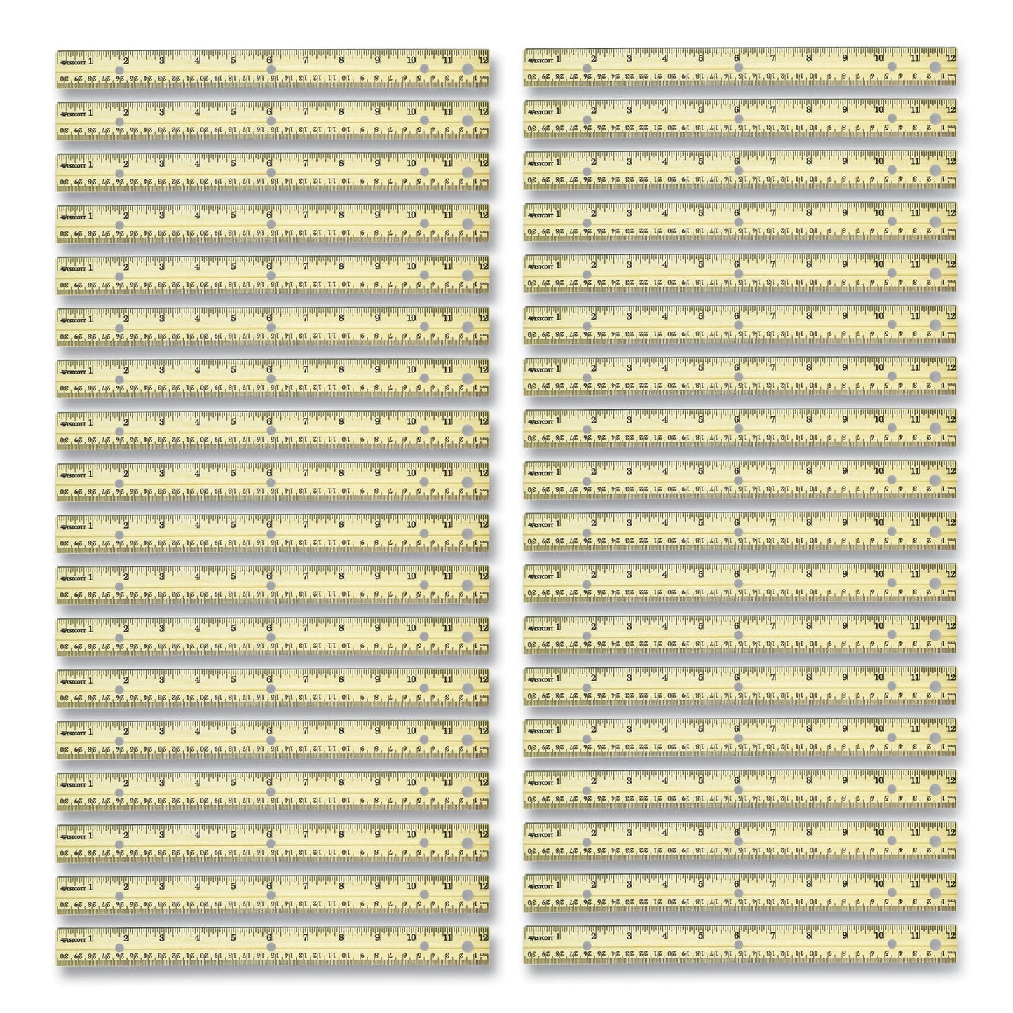 westcott-three-hole-punched-wood-ruler-num-acm17724_1