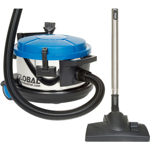 Global Industrial HEPA Canister Vacuum, 4 Gallon Cap. (WB713165)