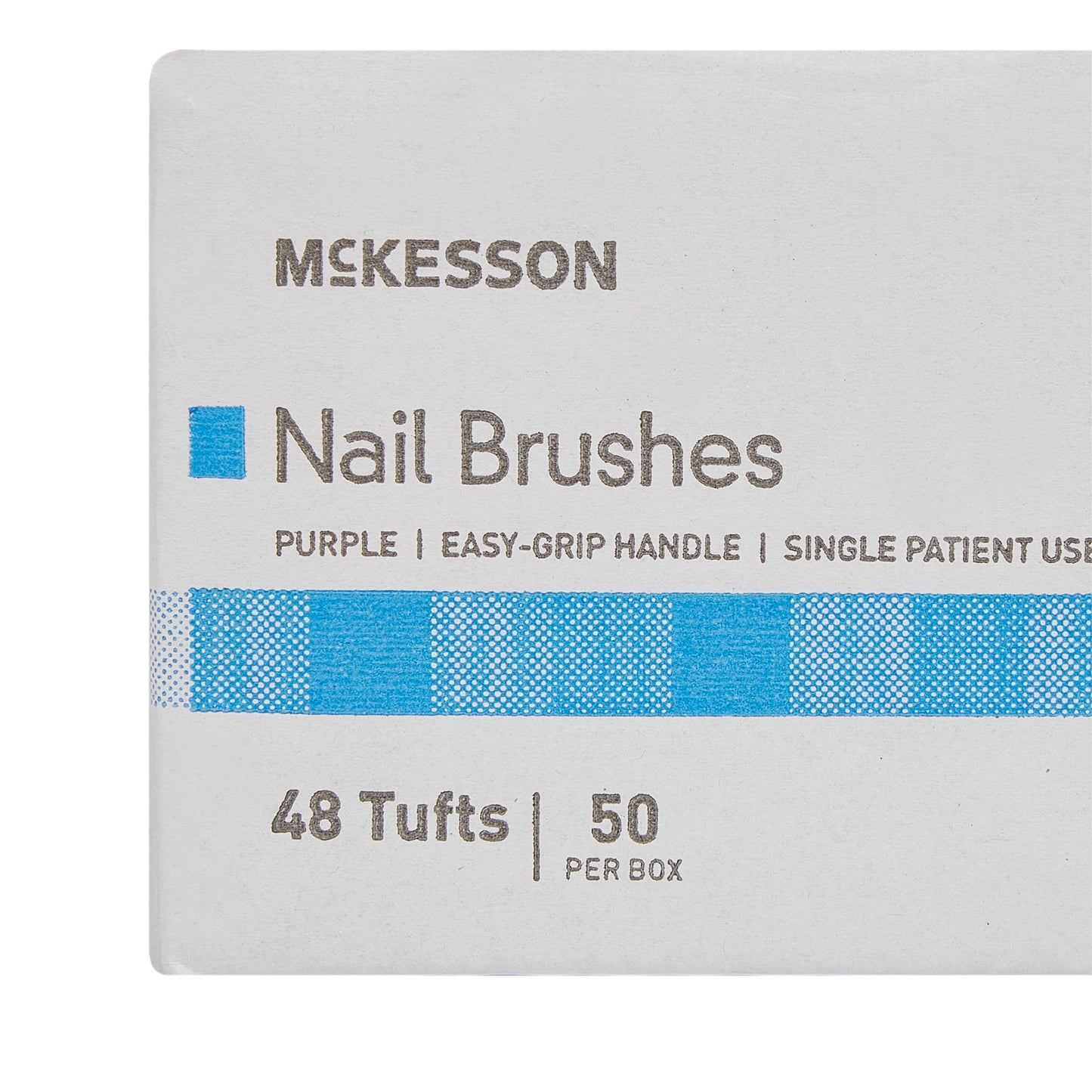 McKesson Nail Brush Soft Bristles Purple (940523_CS)