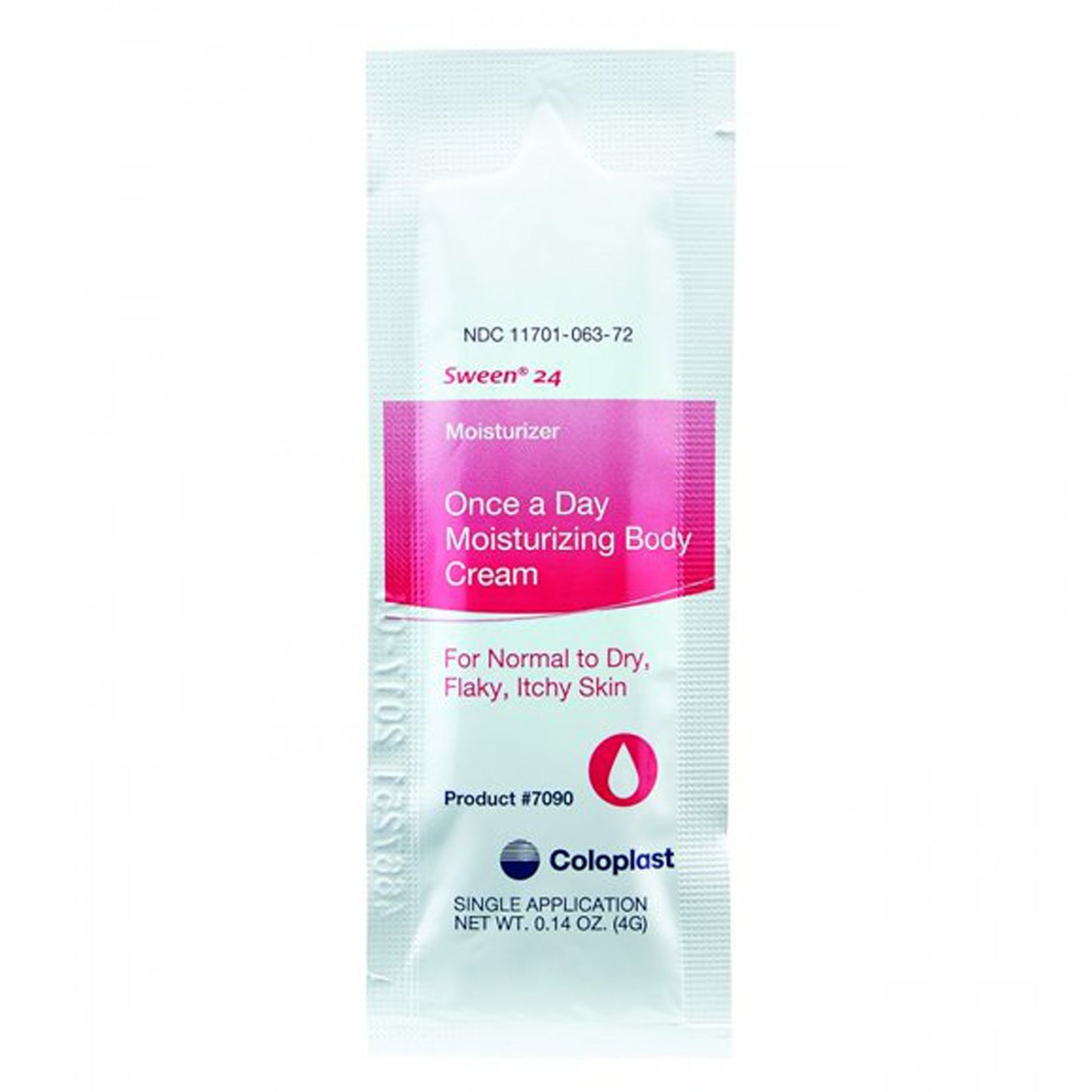 Sween® 24 Hand and Body Moisturizer 4 Gram Individual Packet Unscented Cream CHG Compatible (518490_EA)