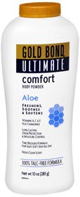 Gold Bond Ultimate® Body Powder 10 oz. Fresh Scent Shaker Bottle Corn Starch / Sodium Bicarbonate / Silica (785396_EA)
