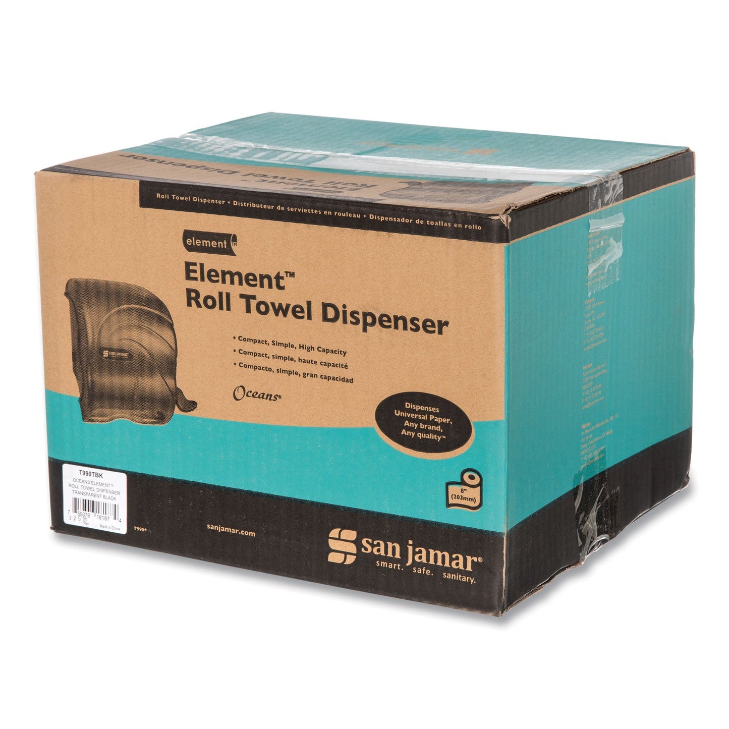 san-jamar-element-lever-roll-towel-dispenser-num-sant990tbk_6