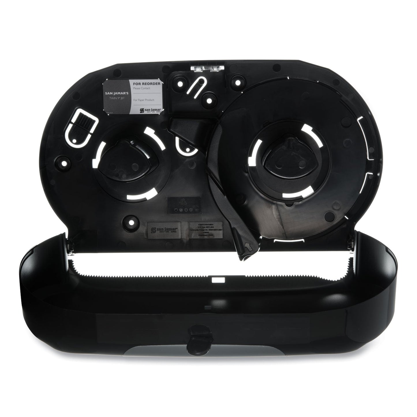 san-jamar-twin-jumbo-bath-tissue-dispenser-num-sjmr4070bkss_3