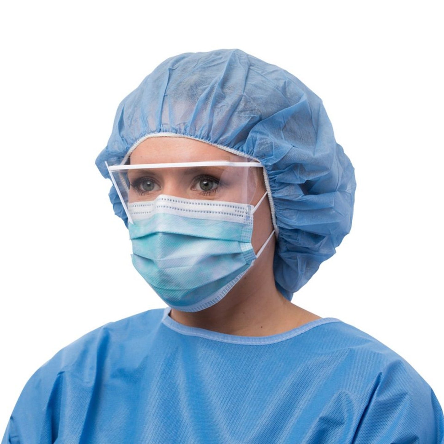 Cardinal Health™ Procedure Mask Anti-fog Foam ASTM Level 3 Earloops One Size Fits Most (296229_BX)