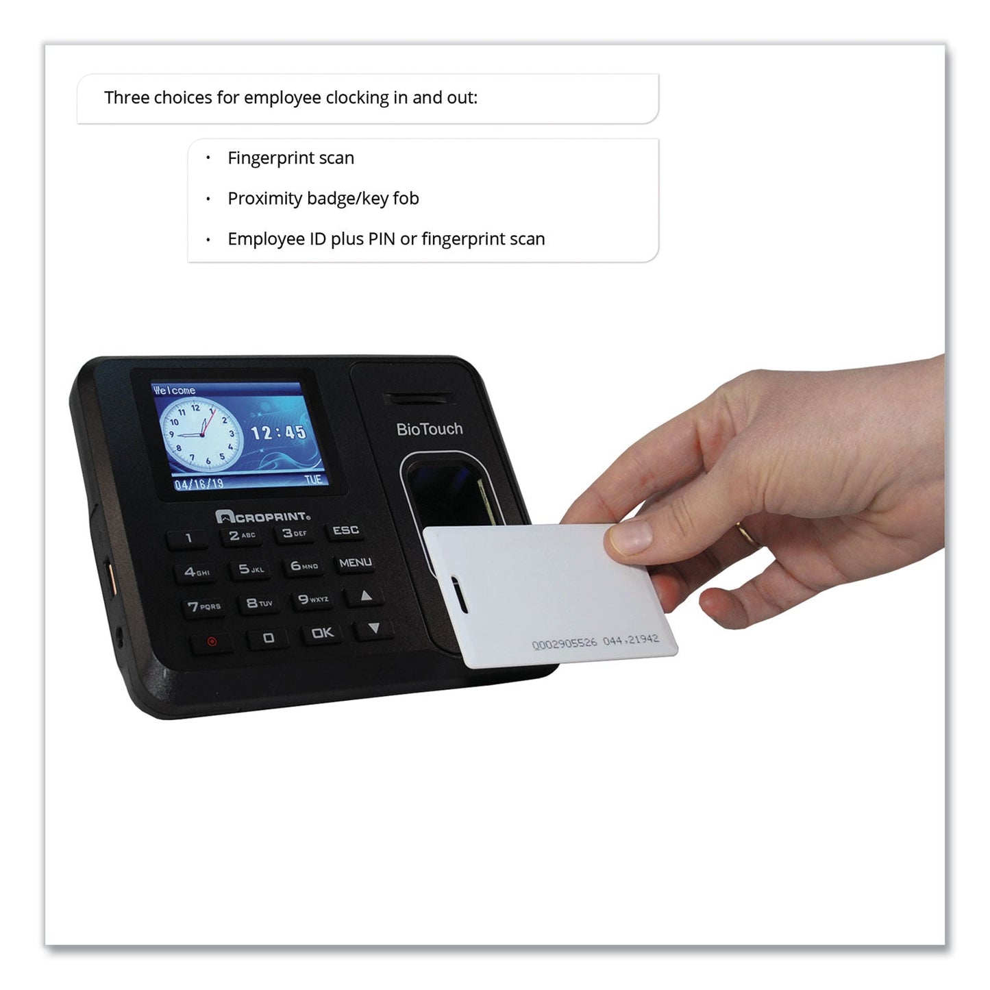 acroprint-time-recorder-biotouch-time-clock-and-badges-bundle-num-acpbtr150_4