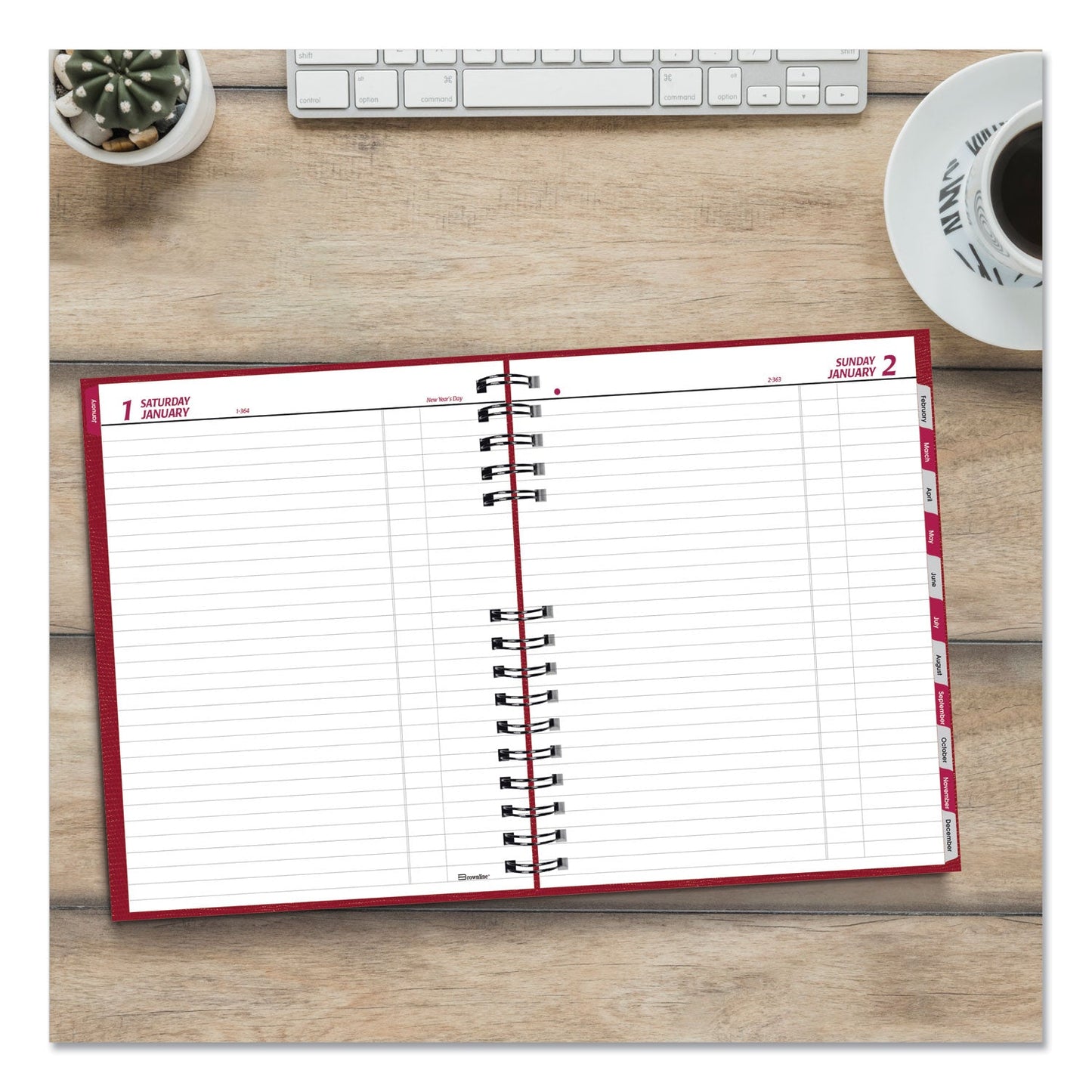 coilpro-daily-planner-10-x-7-88-red-cover-12-month-jan-to-dec-2025-redc550cred_4