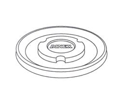 Dinex® Drinking Mug / Bowl Lid Translucent Disposable (1085526_CS)