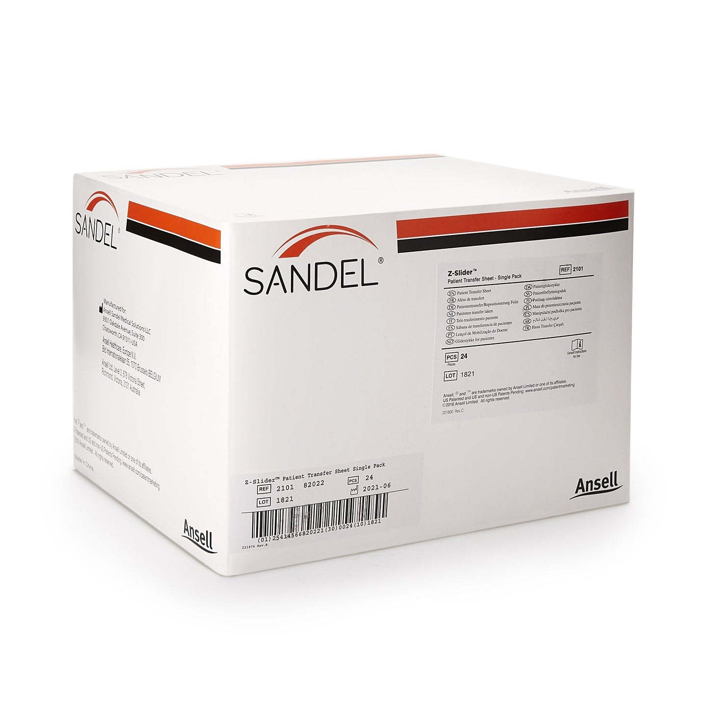 Z-Slider™ Transfer Sheet Orange 45 X 53 Inch (1131117_EA)