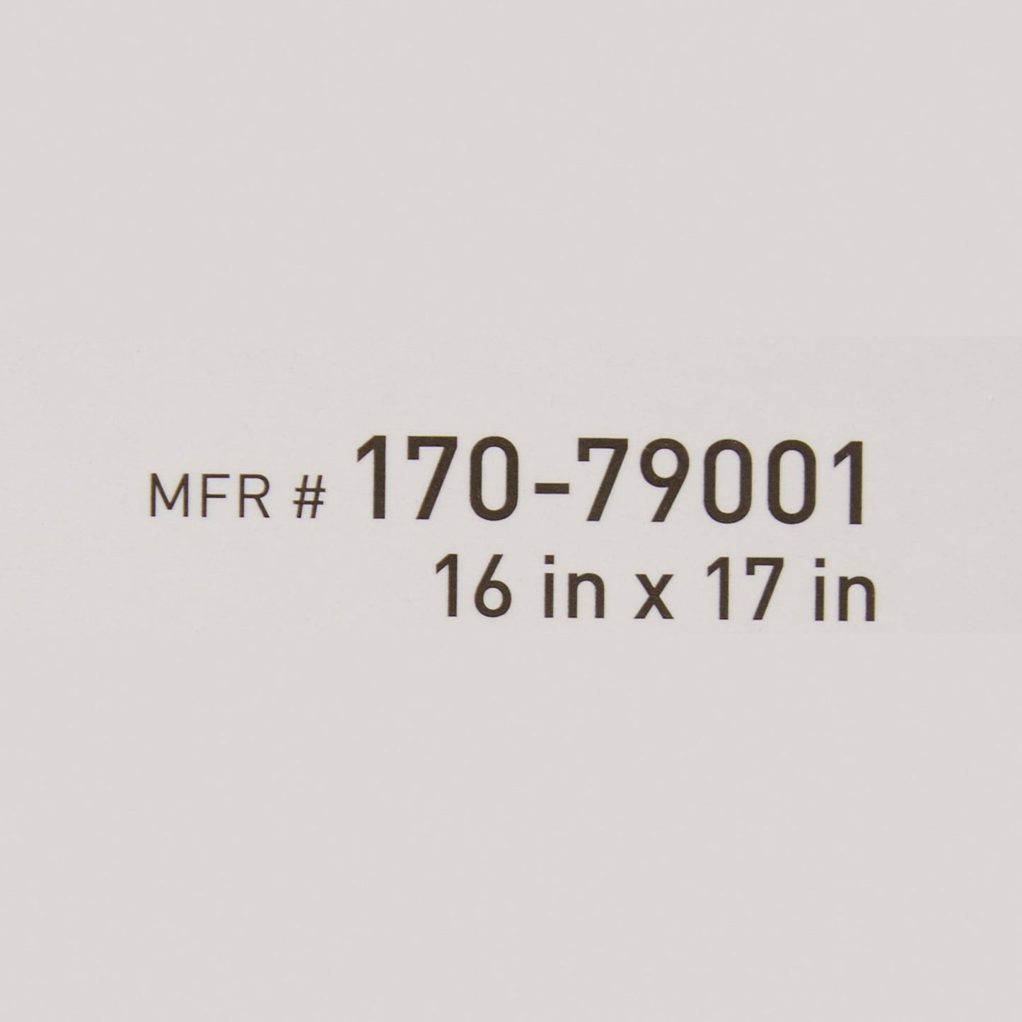 McKesson Seat Back Cushion 16 W X 17 L Inch Foam (1065588_CS)
