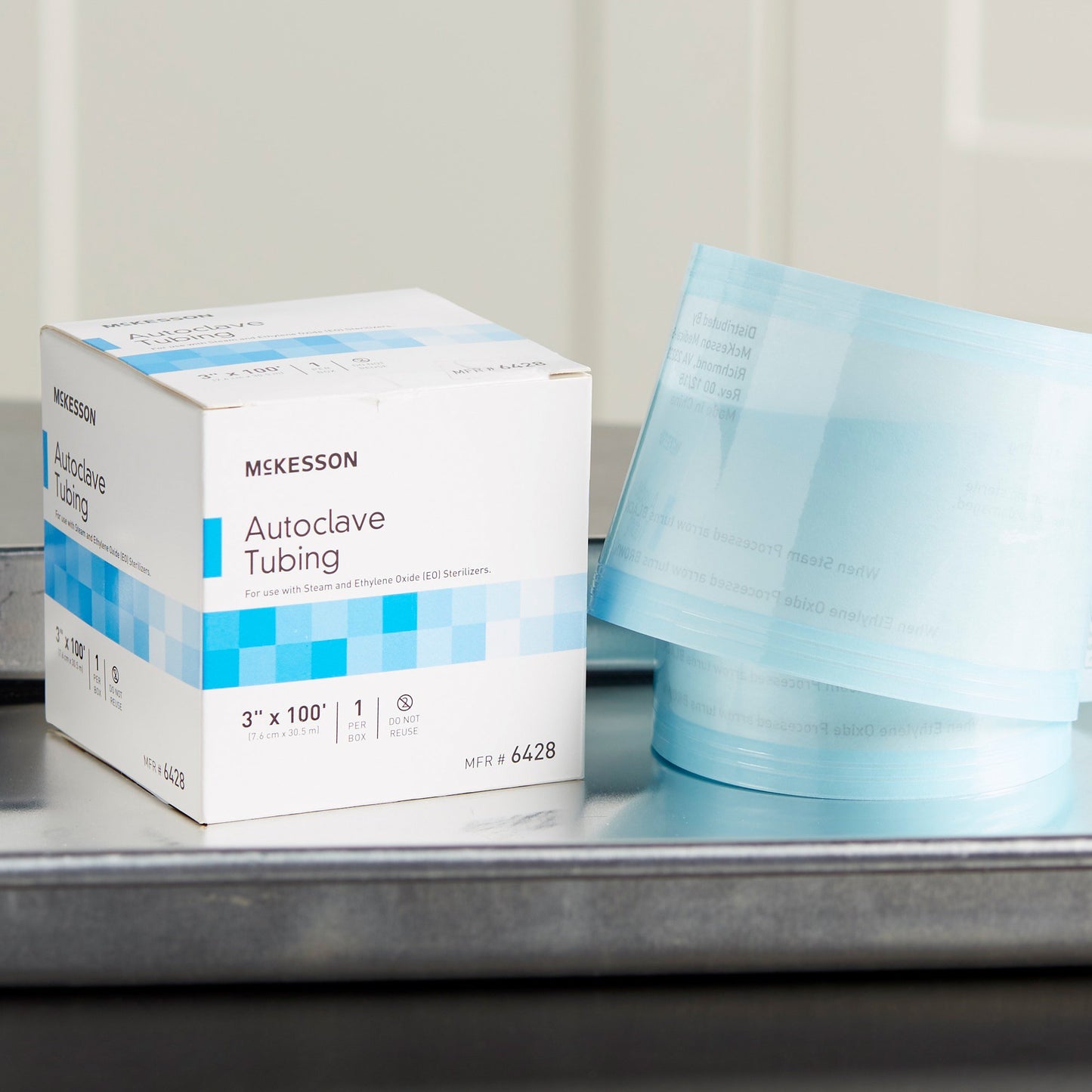 McKesson Sterilization Tubing 3 Inch X 100 Foot (854703_BX)