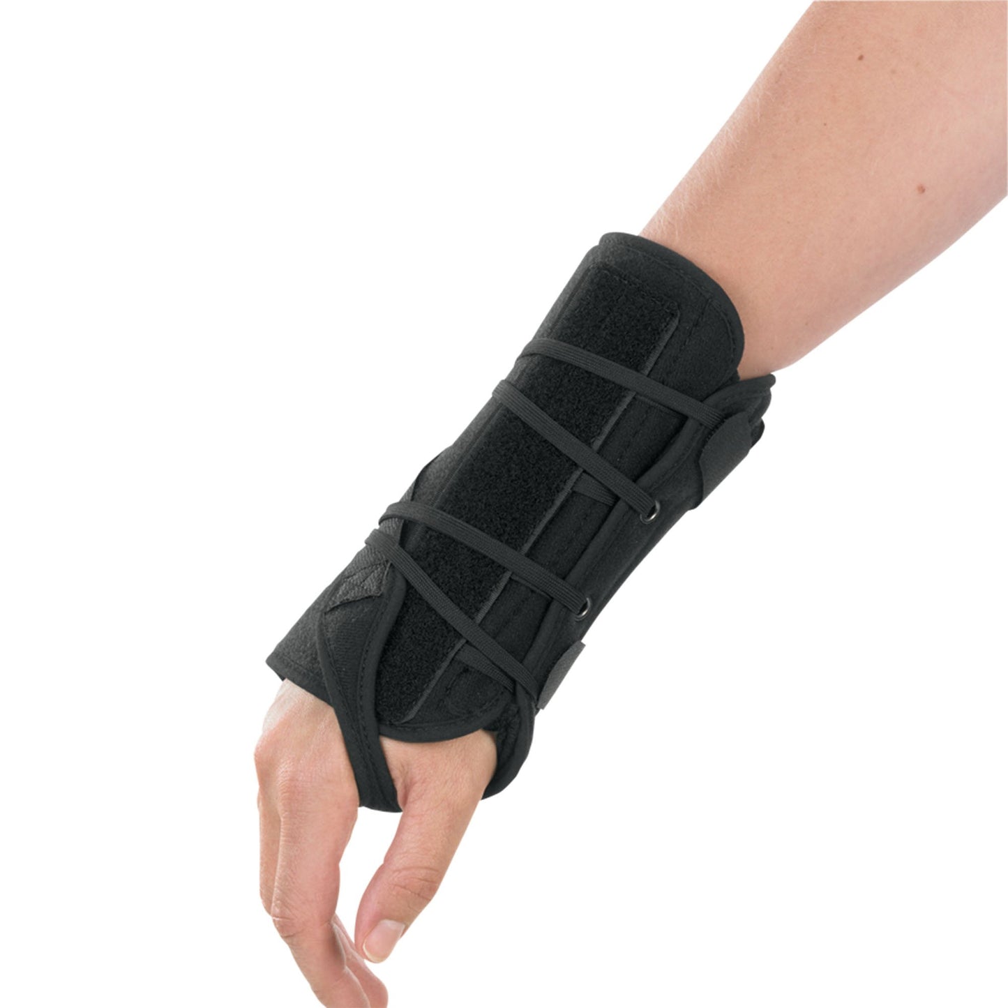 Apollo Universal Wrist Brace Aluminum / Foam Right Hand Black One Size Fits Most (860419_EA)