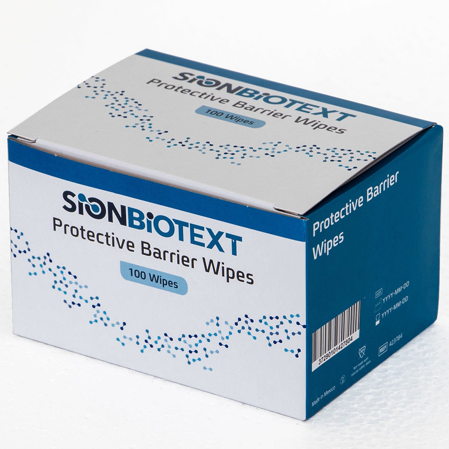 SionBiotext Skin Barrier Wipe Isopropyl Alcohol, Water, SD Ethanol -40, Vinyl Caprolactam/VP/Dimethylaminoethyl Methacrylate Copolymer Individual Packet NonSterile (1229314_BX)