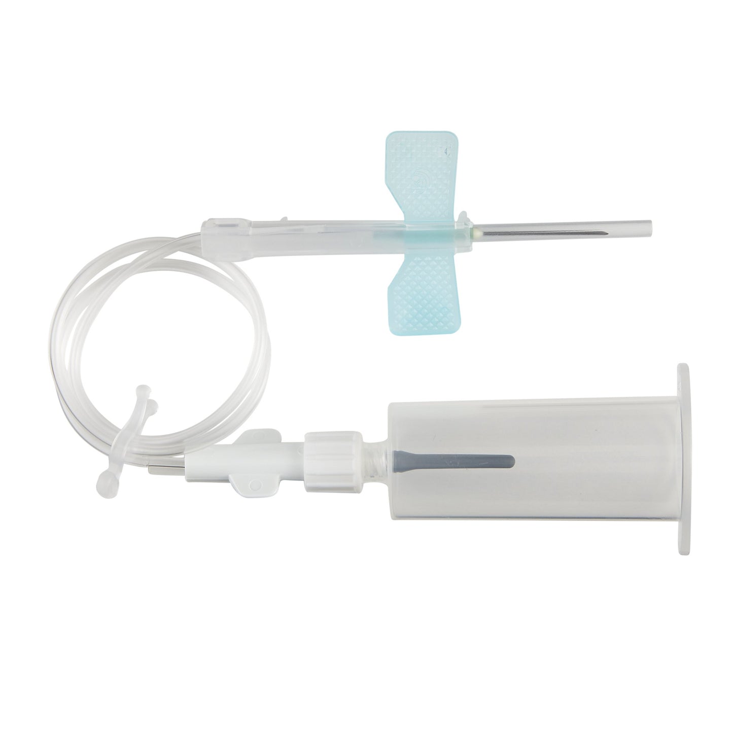 K-Shield® Advantage Blood Collection Set with Holder 21 Gauge 3/4 Inch Needle Length Safety Needle 12 Inch Tubing Sterile (873721_BX)