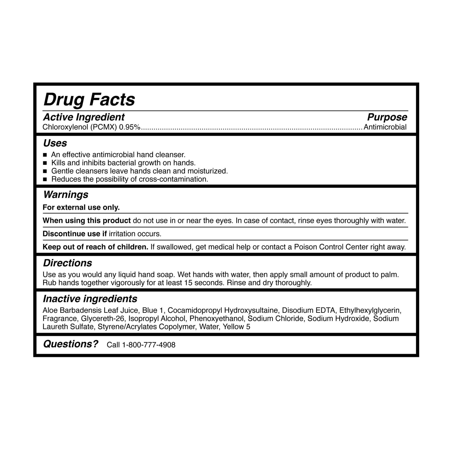 McKesson Antimicrobial Soap Lotion 1 gal. Jug Herbal Scent (937911_CS)