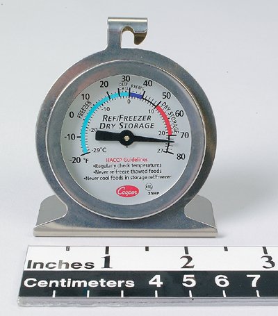 Health Care Logistics Refrigerator / Freezer / Dry Storage Thermometer Fahrenheit / Celsius -20° to +80°F (-30° to +30°C) Without External Probe Hanging / Standing Does Not Require Power (694143_EA)